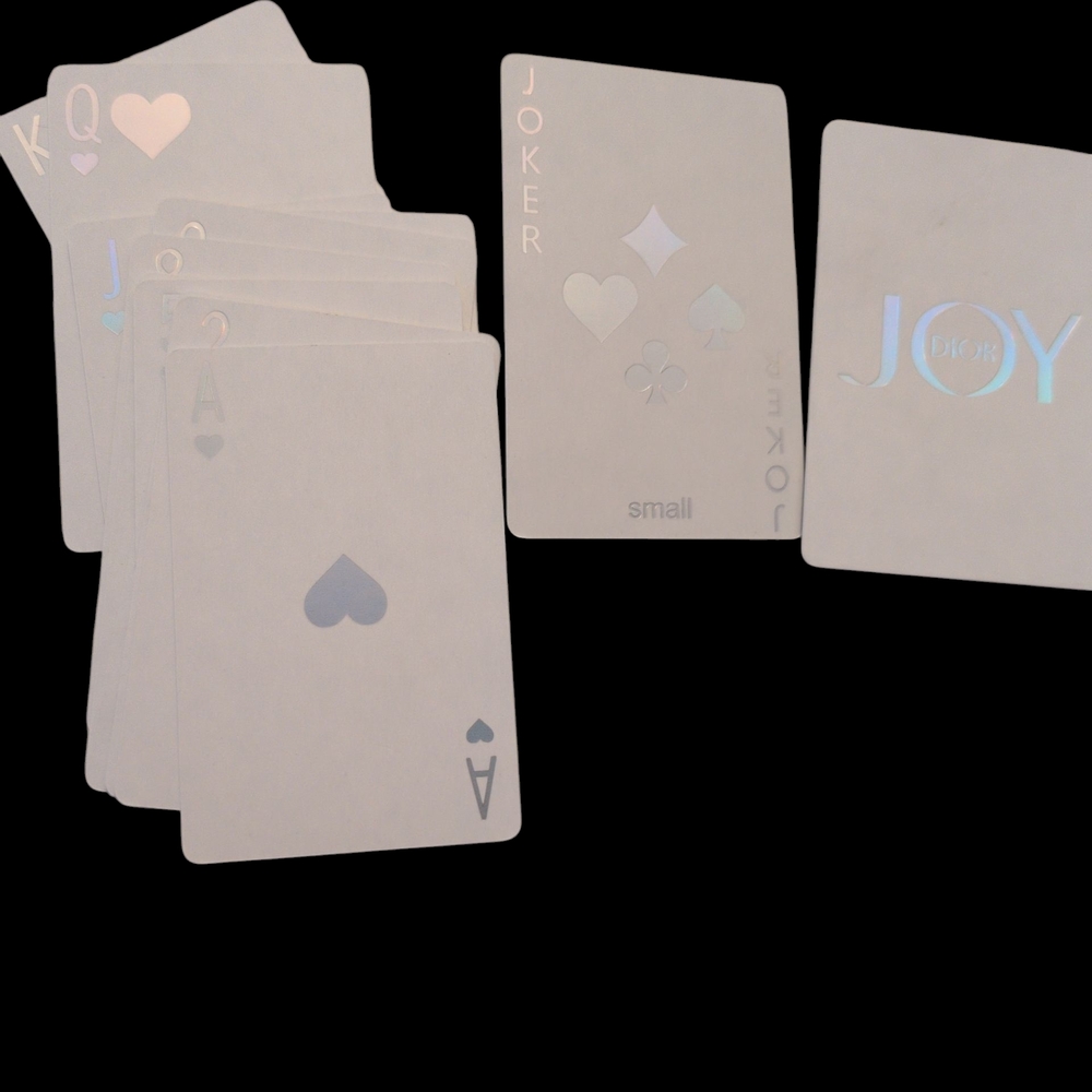 1 Christian Dior Joy Playing Card #'s 2-10